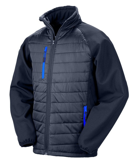 Padded softshell jacket