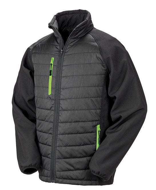 Compass padded softshell jacket