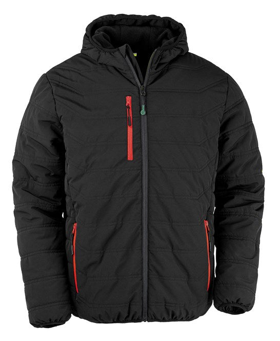 Padded winter jacket