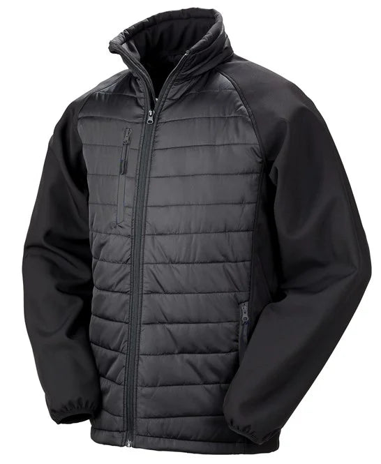 Compass padded softshell jacket