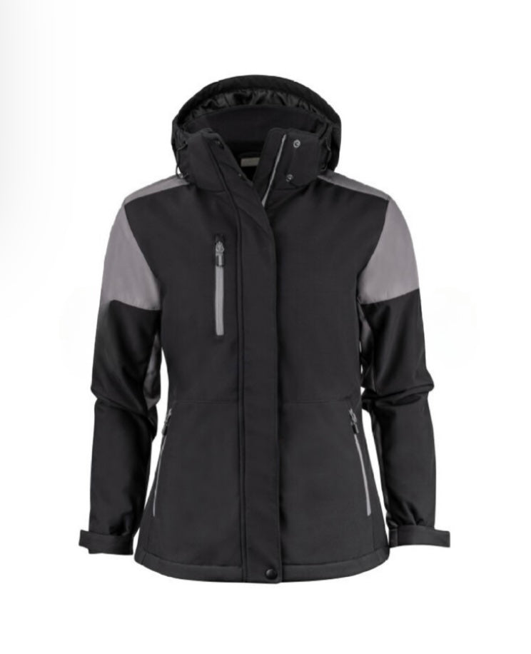 Ladies Padded Printer Prime Softshell