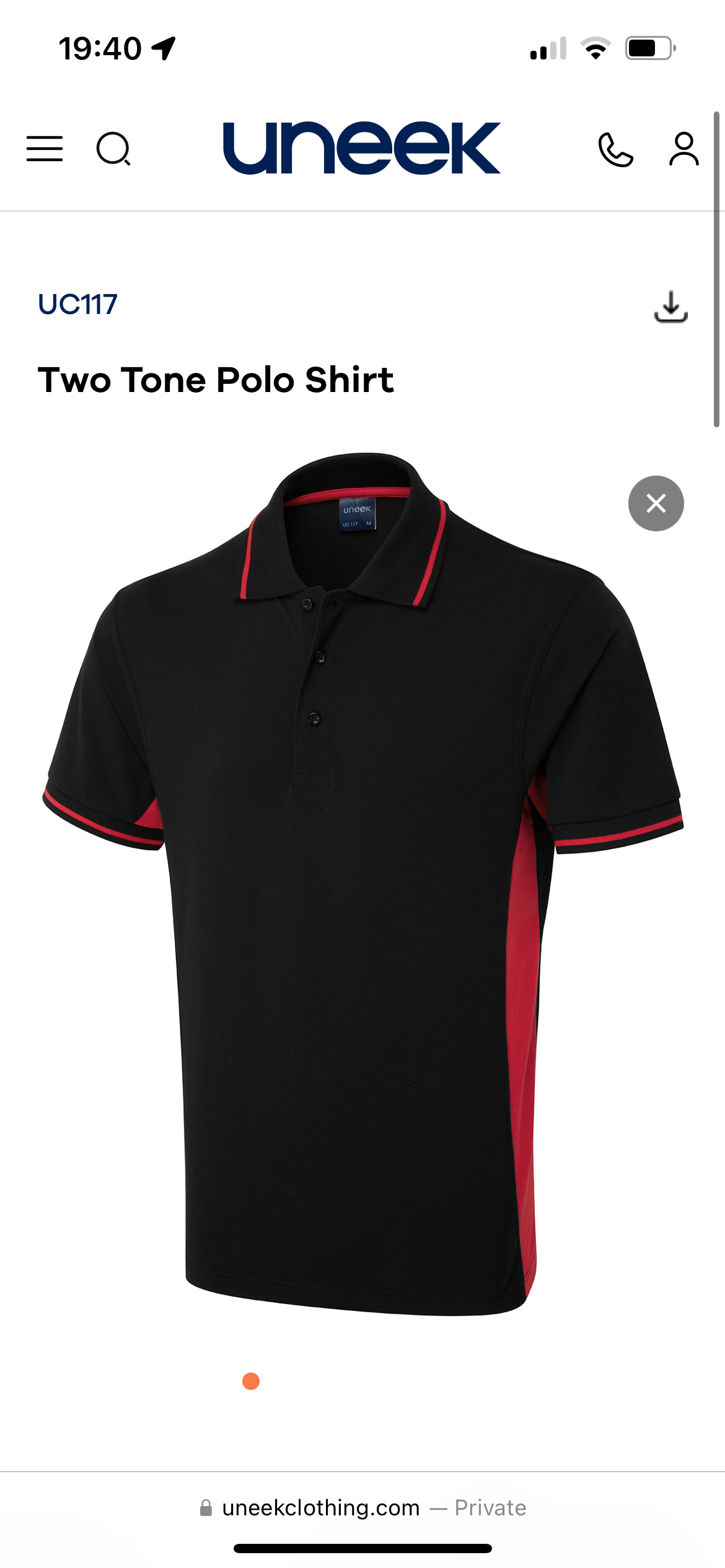 Two Tone Polo