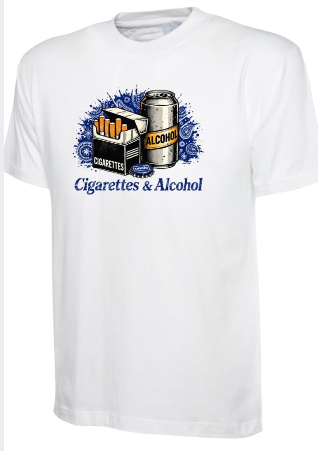 Oasis x Mad For It Cigarettes & Alchol