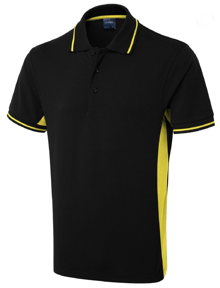 Two-Tone Polo-Shirt