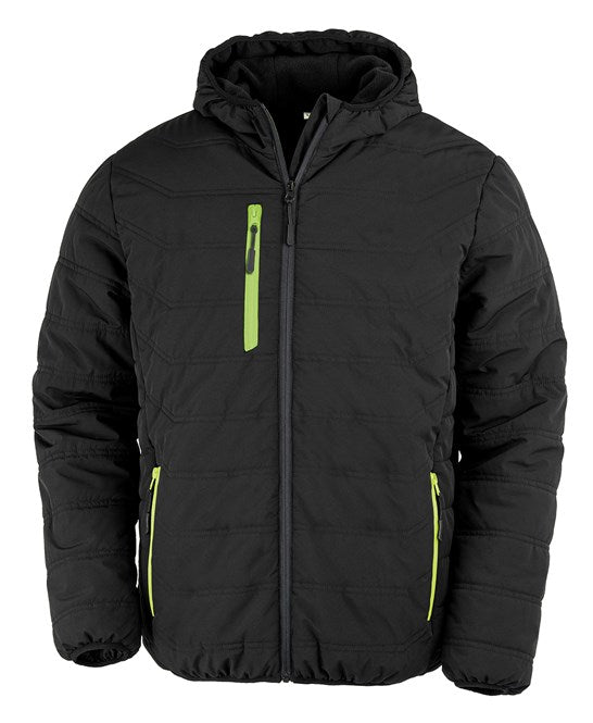 Padded winter jacket