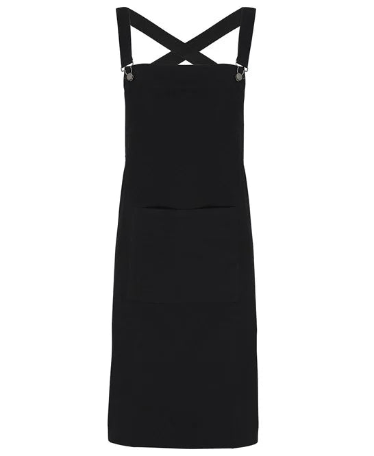 Cross back 'barista' bib apron PR129
