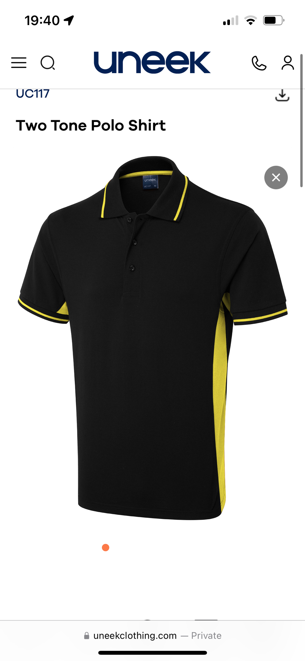 Two Tone Polo