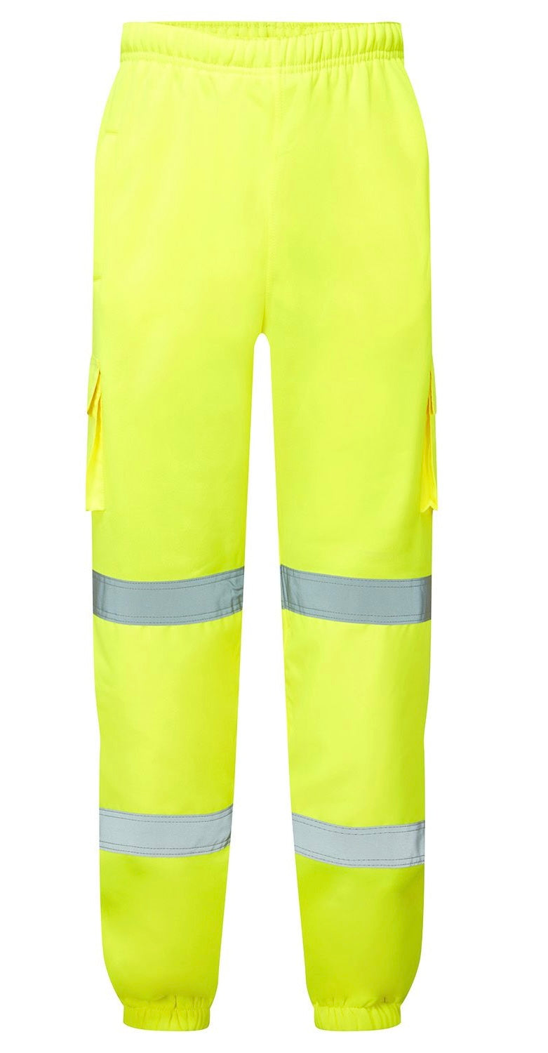 Supertouch Hi Vis Yellow Joggers
