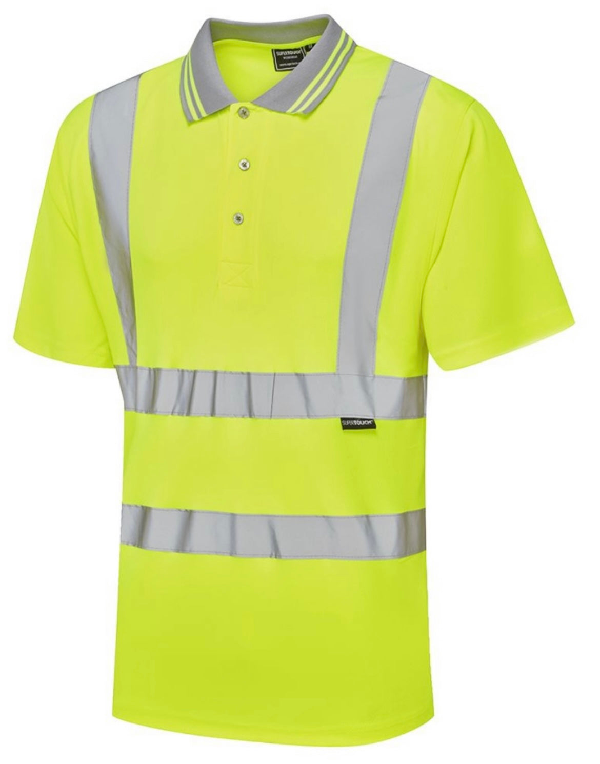 Supertouch Hi Vis Bird Eye Polo Shirt