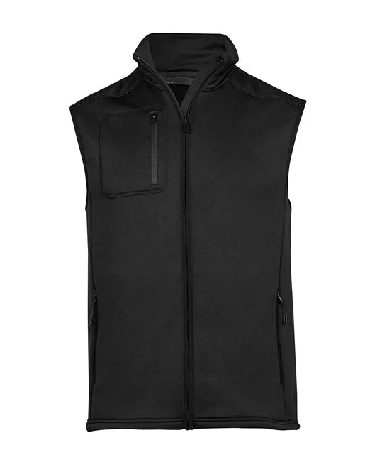 Stretch fleece bodywarmer