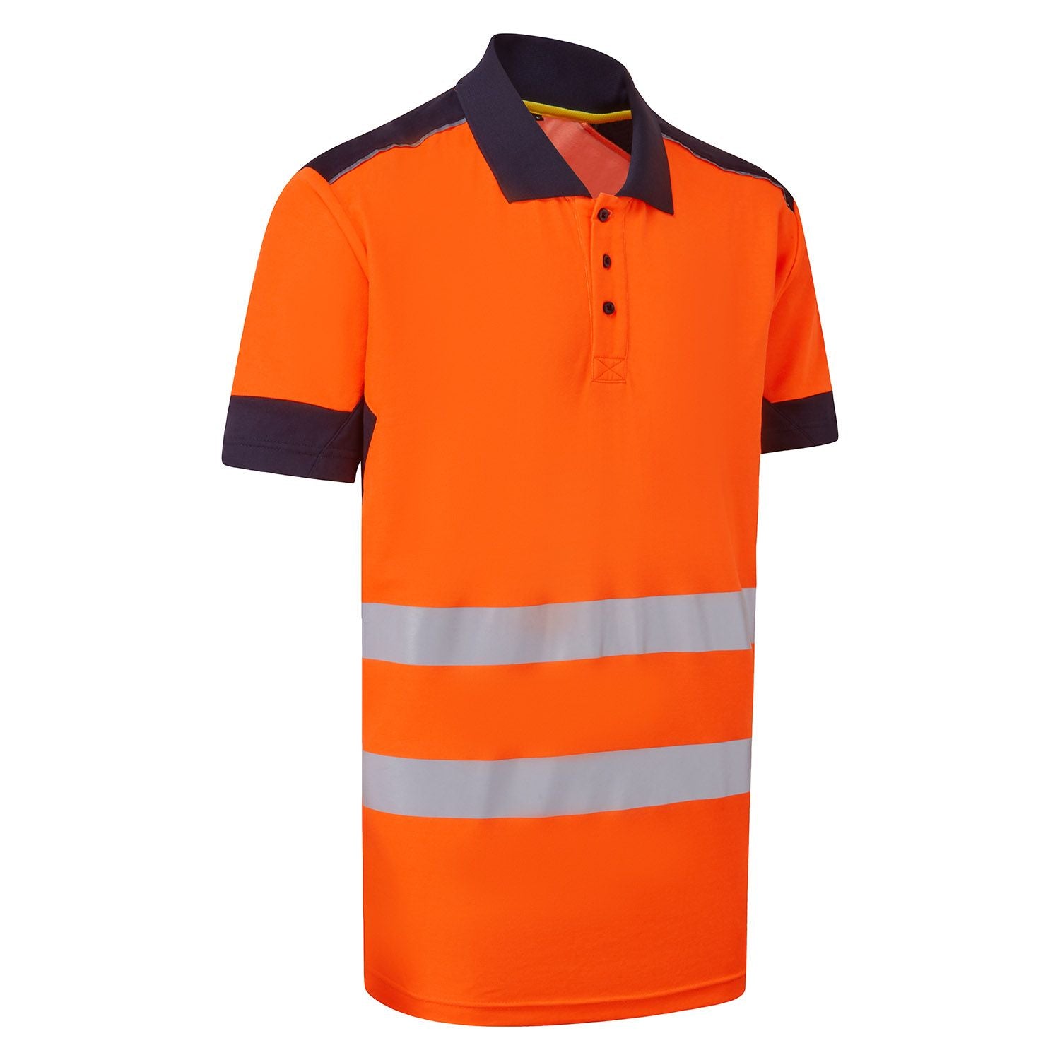 Supertouch Hi-Vis Eco CottonCool Short Sleeve Polo