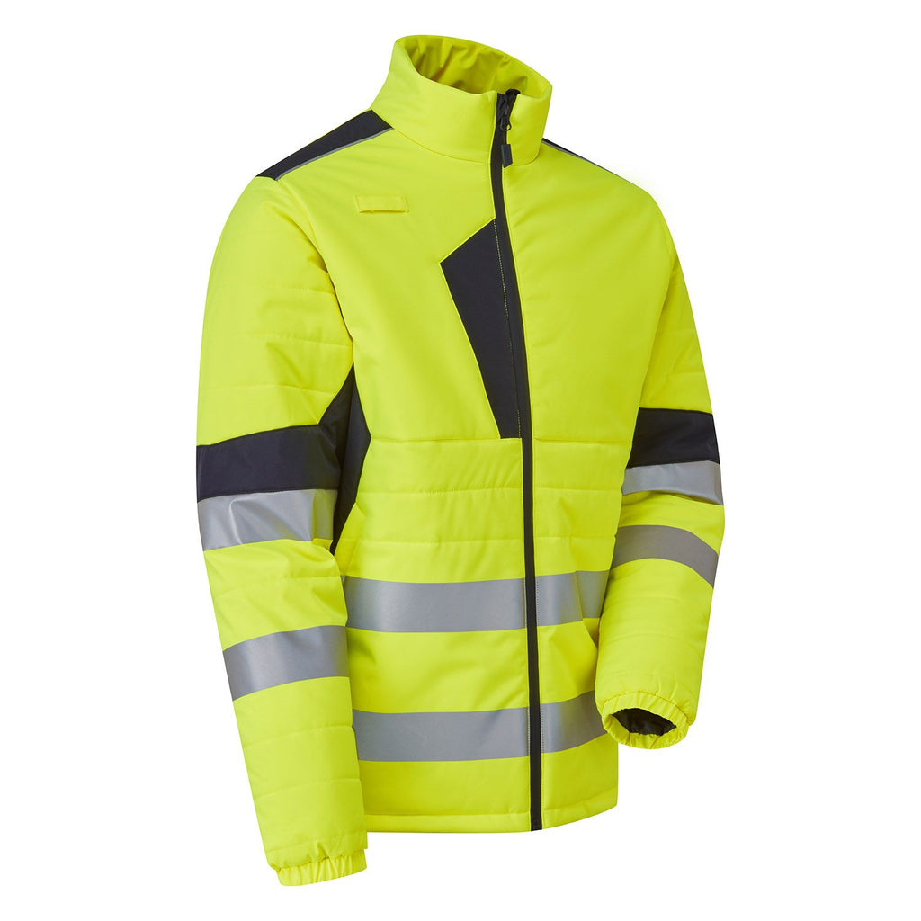 Supertouch Hi Vis Eco Two Tone Thermal Baffle Jacket