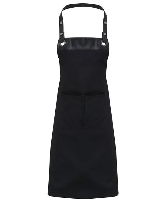 Espresso bib apron