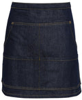 Jeans stitch denim waist apron