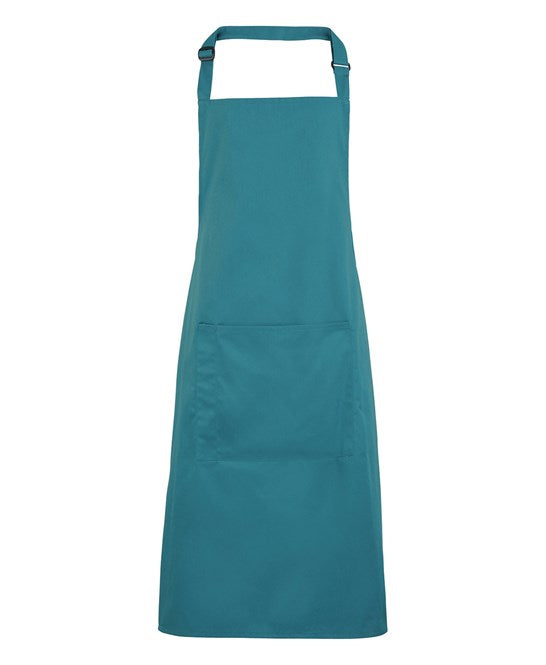 Colours bib apron with pocket PR154